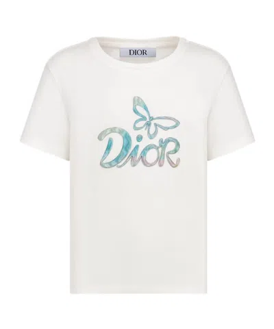 Dior Kids' T-shirt In White