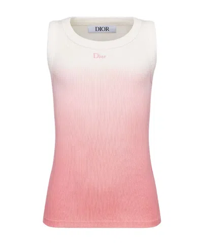 Dior Kids' Tank Top In Pink