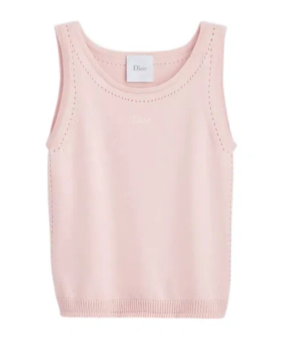 Dior Kids' Tank Top In Pink
