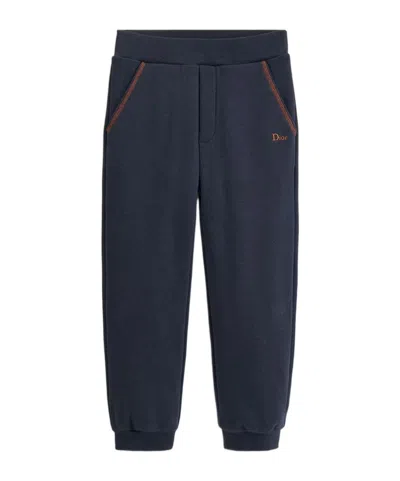 Dior Kids' Track Pants In Blue
