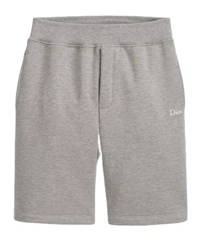 Dior Kids' Track Shorts In Gray