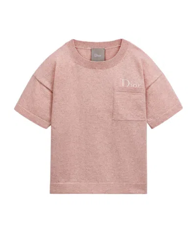 Dior Kids' T-shirt In Pink