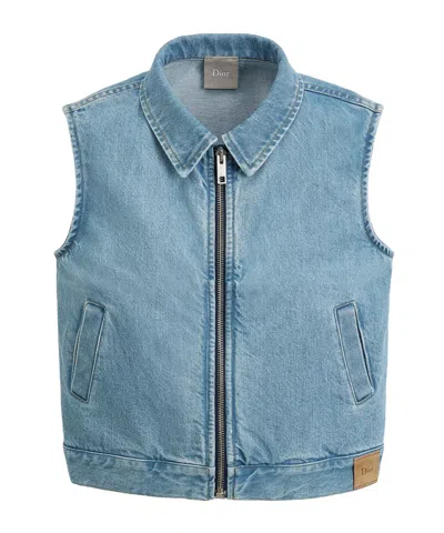 Dior Kids' Vest In Blue