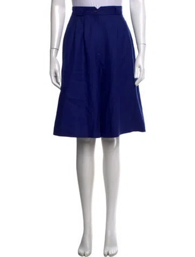 Pre-owned Dior Knee-length Shorts In Blue
