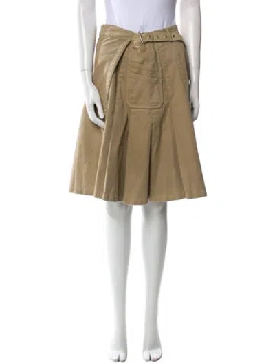 Pre-owned Dior Knee-length Skirt In Neutral