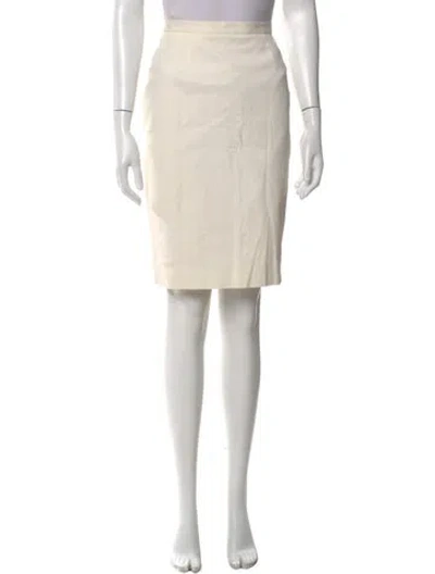 Pre-owned Dior Knee-length Skirt In Neutral