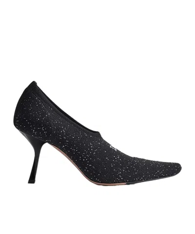 Dior Knit Pump In Black