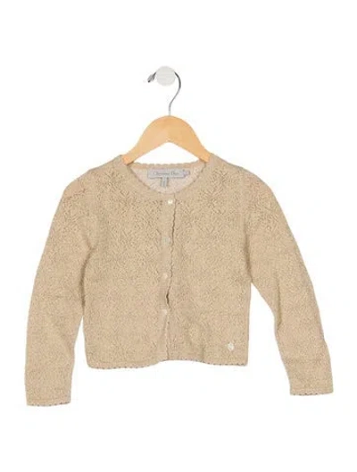 Pre-owned Dior Babies' Knit Sweater In Neutrals