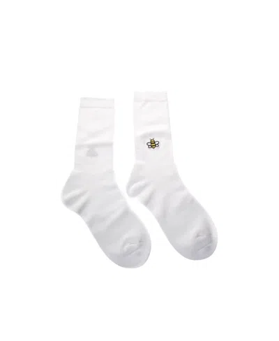 Dior Knitted Socks In White