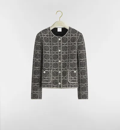 Dior Knitwear Jacket In Gray