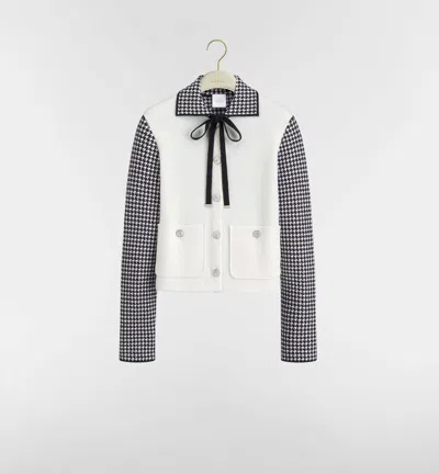 Dior Knitwear Jacket In White