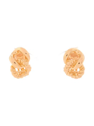 Pre-owned Dior Knot-detail Earrings