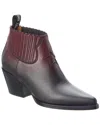 Dior L.a Leather Bootie In Black