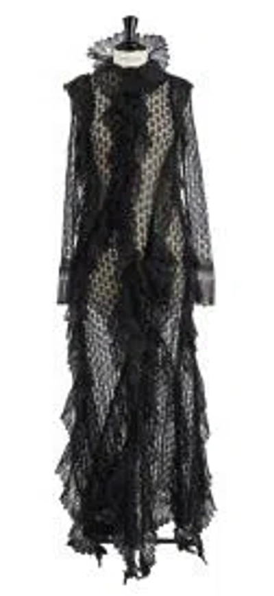 Dior Lace Dress In Black