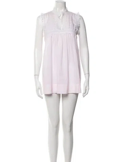 Pre-owned Dior Lace Pattern Nightgown In Pink
