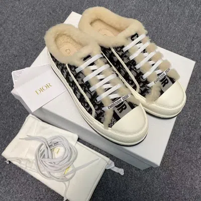 Dior Lace-up Low-top Casual Shoes In Multi