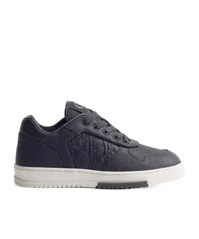Dior Lace-up Low-top Casual Shoes In Blue