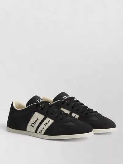 Dior Lace-up Sneakers In Black