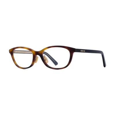 Dior Ladies Black Oval Eyeglass Frames Spiritor2j 2600