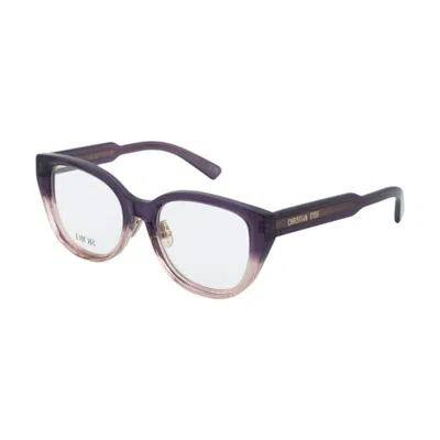 Dior Ladies Black Square Eyeglass Frames Prismeob1f 6200