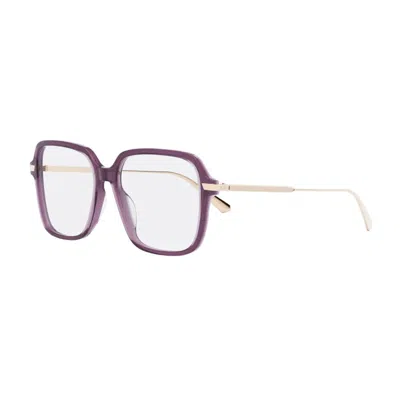 Dior Ladies Black Square Eyeglass Frames Gemos5i 6000