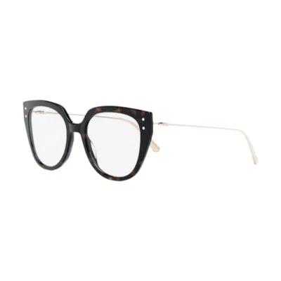 Dior Ladies Black Square Eyeglass Frames Missob4i 2200