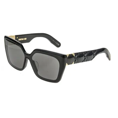 Dior Lady 95.22 S2f Grey Mask Ladies Sunglasses Cd40148f 01a 00 In ["black"]