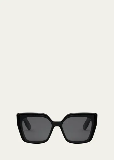 Dior Lady 95.22 S2i Sunglasses In Black/gray Solid