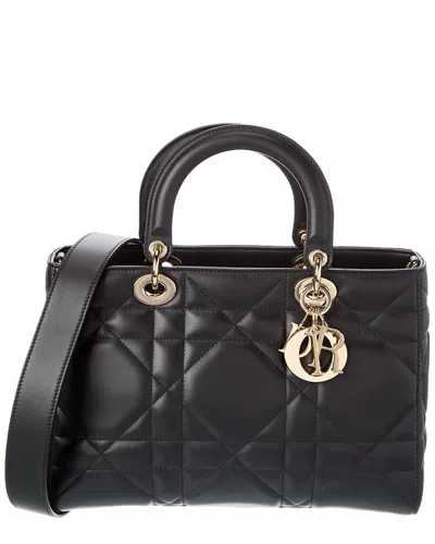 Dior Lady D-sire Medium Leather Tote
