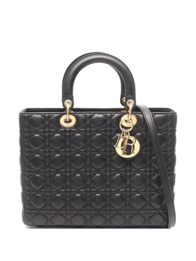 Pre-owned Dior Lady  Cannage Shoulder Bag