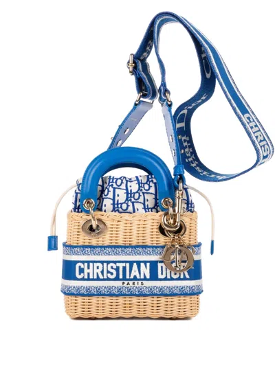 Pre-owned Dior Lady  Tote Bag In Neutral