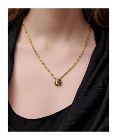 Dior Lady Spark Necklace In Gold