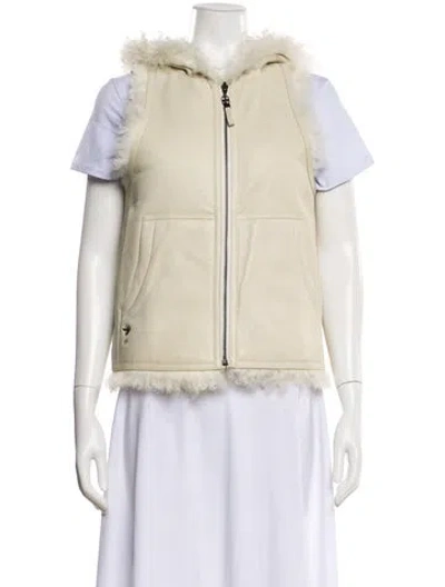 Pre-owned Dior Lambskin Vest In Neutral