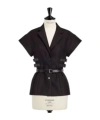Dior Lapel Long-sleeved Suit Coat In Black