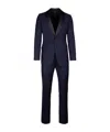 Dior Lapel Suit In Dark Blue