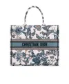 Dior Large Book Tote Handbag In Gray
