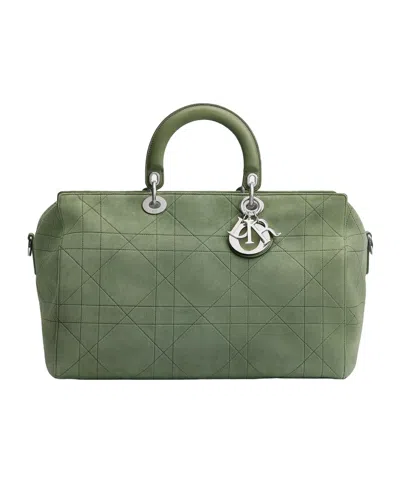Dior Large  Granville Bag In Green