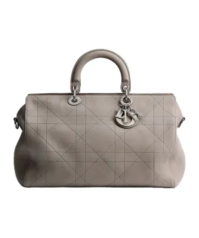 Dior Large  Granville Shoulder Bag In Pink