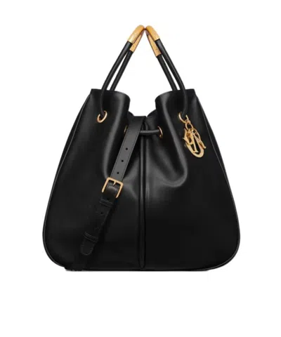 Dior Large  Nolita Shoulder Bag In Black