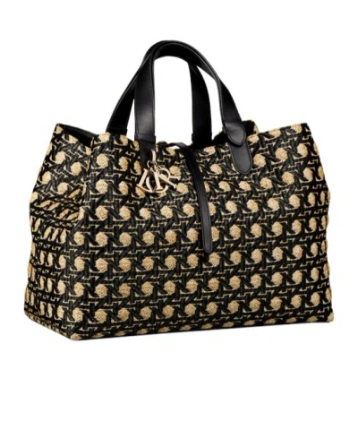 Dior Large  Toujours Handbag In Black