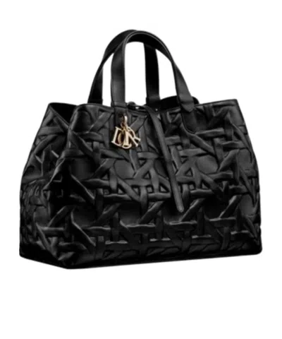 Dior Large  Toujours Handbag In Black