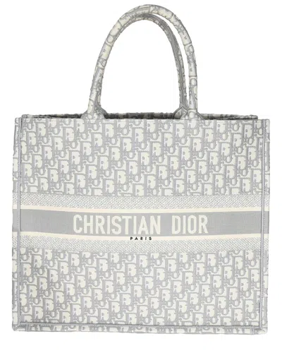 Dior Large Oblique Canvas Tote