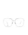 Dior Large Square Metal Flat Mirror In White