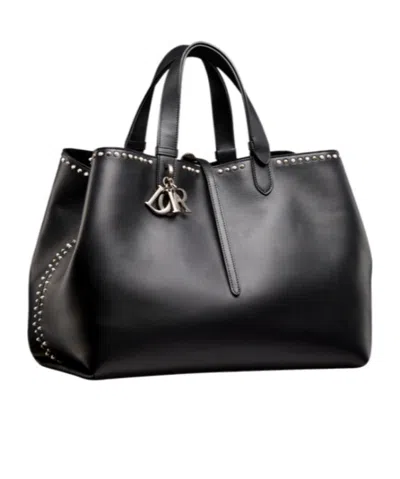 Dior Large Toujours Handbag In Black