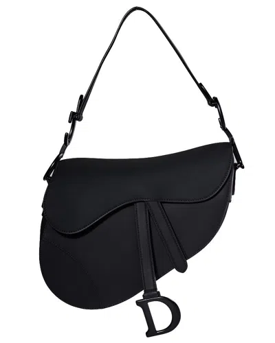 Dior Large Ultra-matte Saddle Bag Black