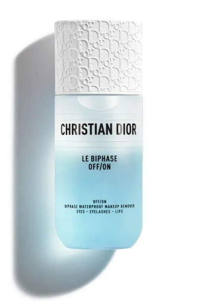 Dior Le Biphase Off/on Makeup Remover In Transparent