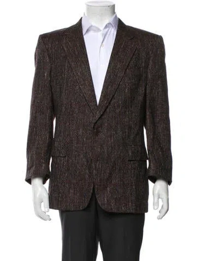 Pre-owned Dior Le Connaisseur Silk Blazer In Green
