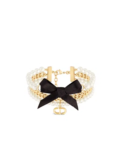 Dior Le Nœud De  Bracelet In Yellow