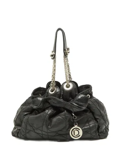 Pre-owned Dior Le Trente Shoulder Bag In Black