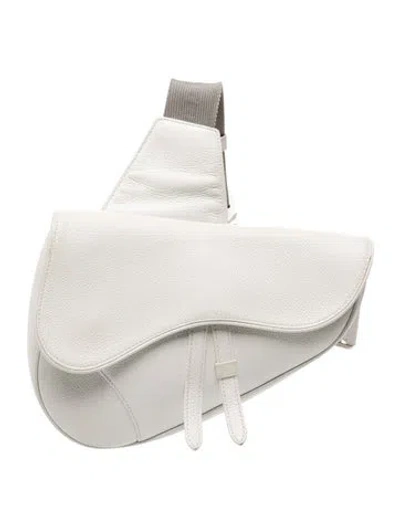 Pre-owned Dior Leather Backpack In Multi